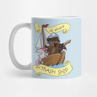 Trash Babies -- All Aboard the Trash Ship Mug